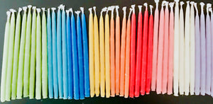 Beeswax Celebration Candles Colorway