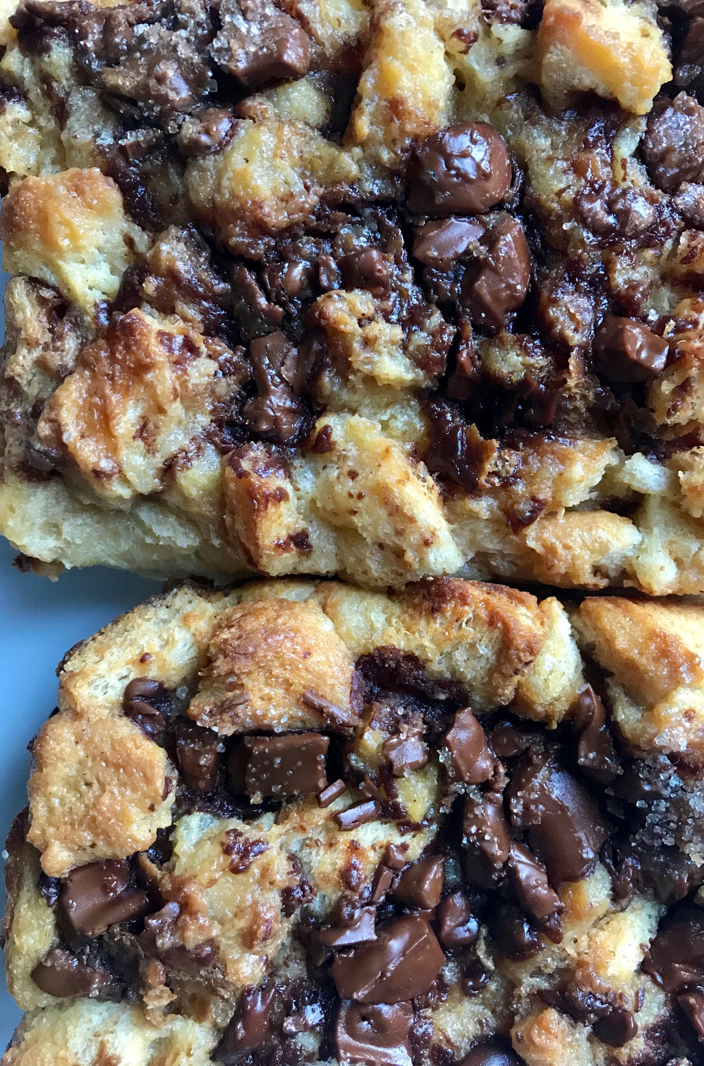 Chocolate and Hazelnuts Bread Pudding Pan de Sal