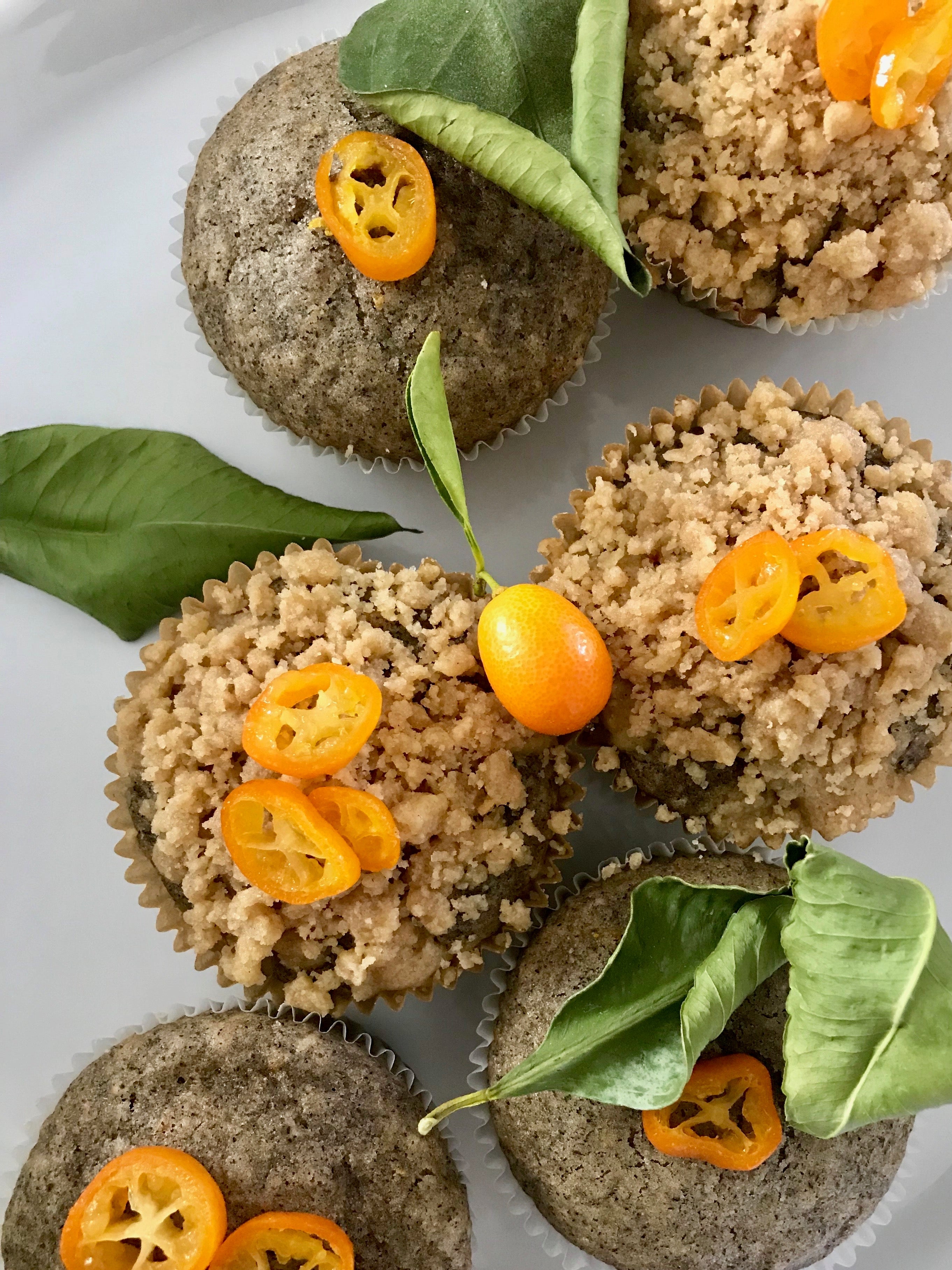 Kumquat Buckwheat Muffins Vegan