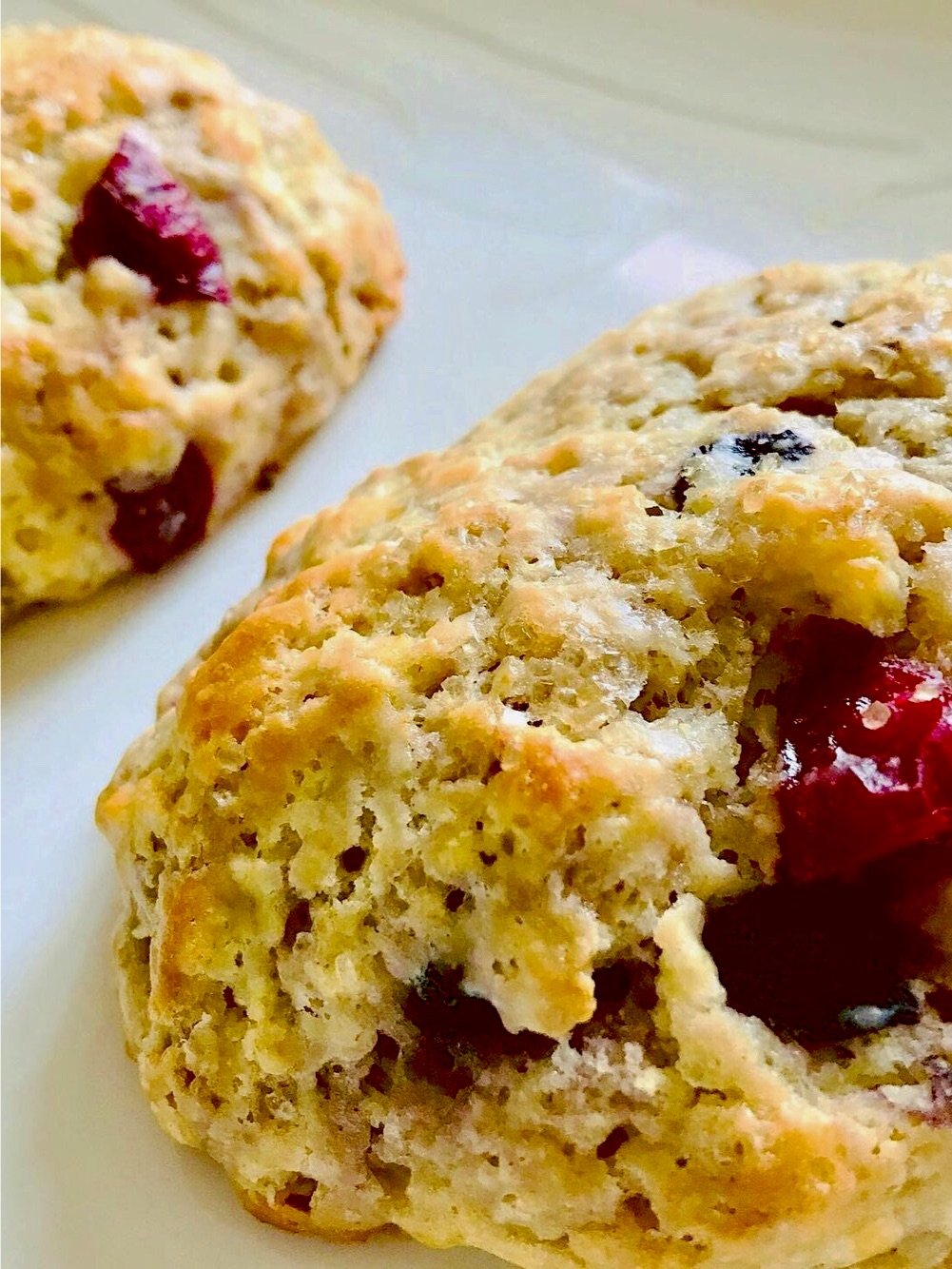 Pumpkin Cranberry Scones